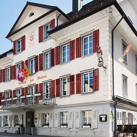 Gasthof Zum Mohren Willisau Kültér fotó