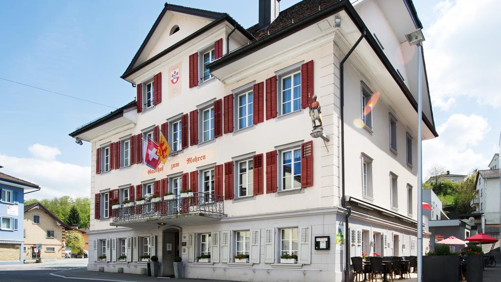 Gasthof Zum Mohren Willisau Kültér fotó