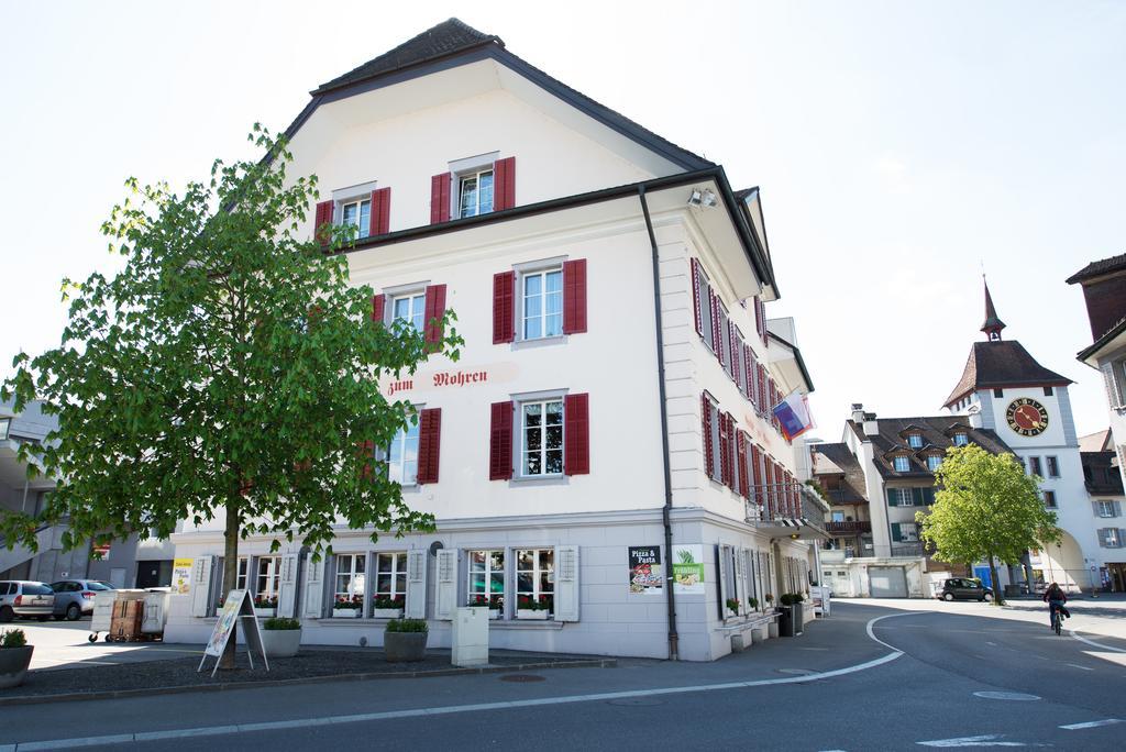 Gasthof Zum Mohren Willisau Kültér fotó